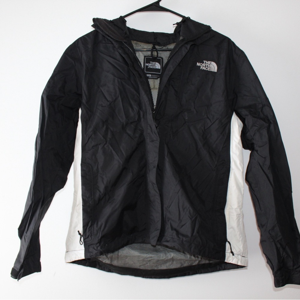 The North Face Black and White Windbreaker
